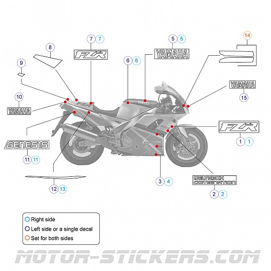 Yamaha FZR 1000 1993 Yamaha FZR 1000 1993