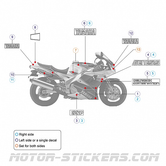 Yamaha FZR 1000 1995 Yamaha FZR 1000 1995