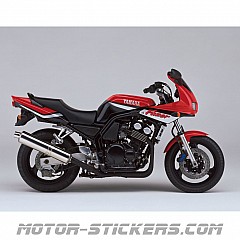 Yamaha FZS 600 Fazer 2000 decals