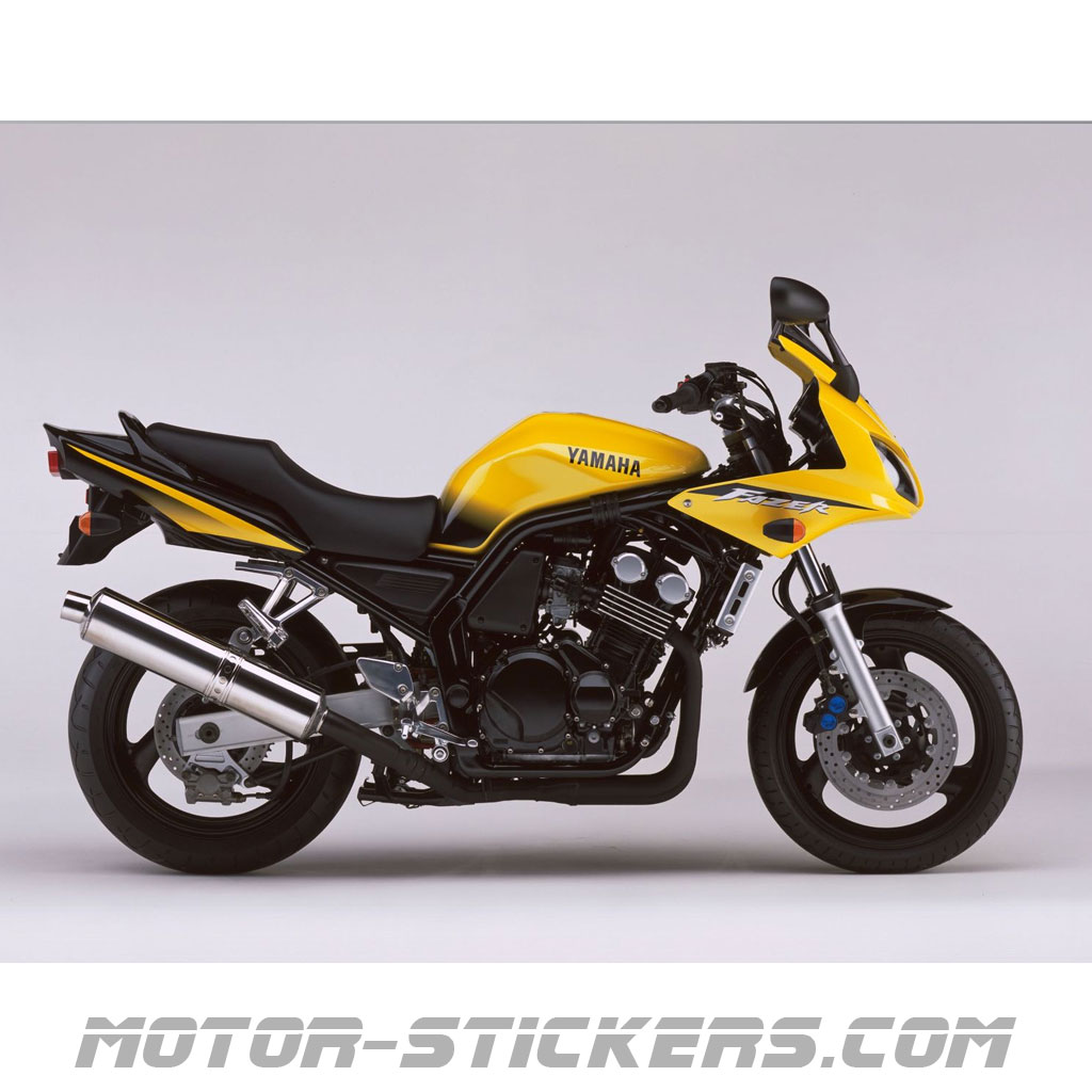 Yamaha FZS 600 Fazer 2002 decals