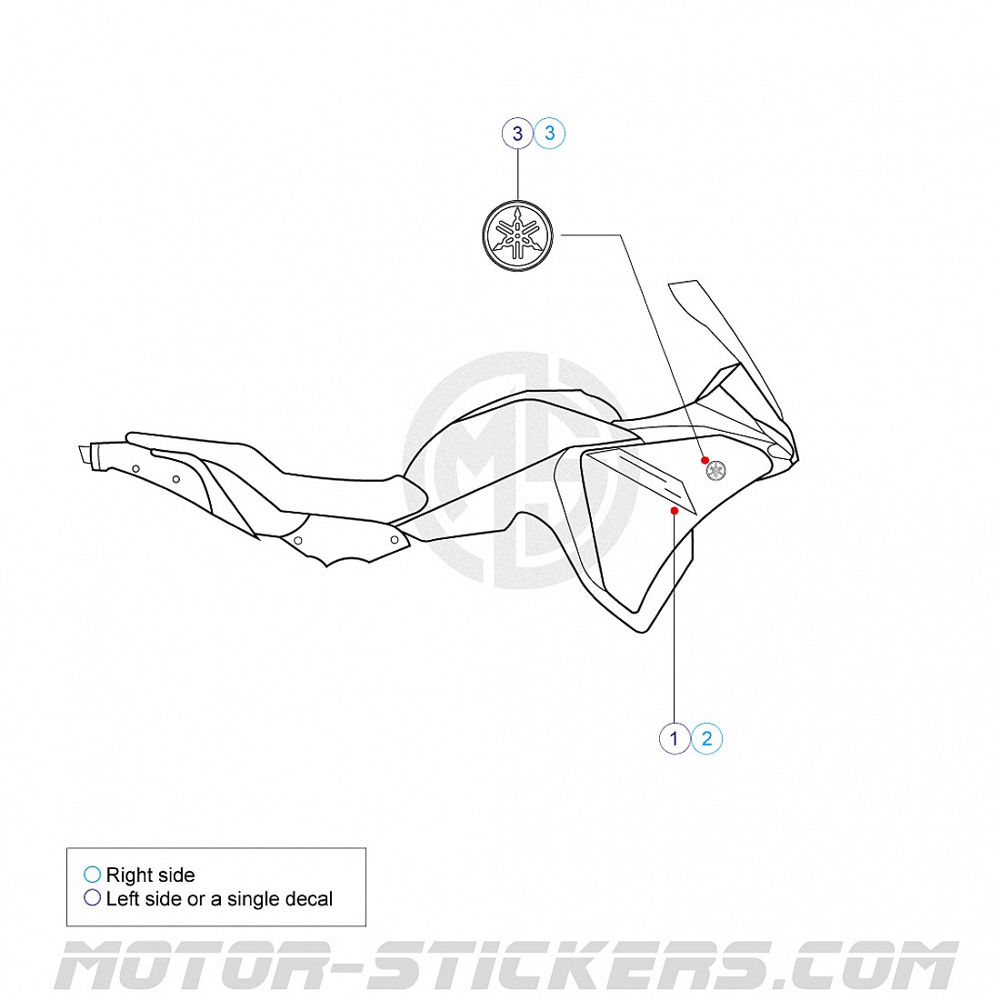 Plaquettes De Frein Arrière Brembo 07HO36SP Pour Yamaha MT-07/Tracer 700 ABS 2016-2020