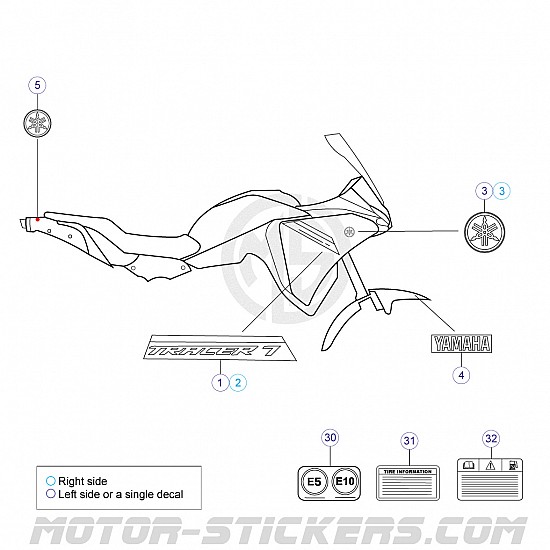 Yamaha MT-07 Tracer 2024 Yamaha MT-07 Tracer 2024
