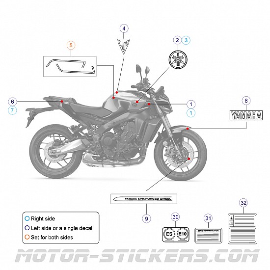 Yamaha MT-09 SP 2024 Yamaha MT-09 SP 2024