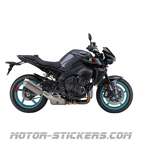 Yamaha MT10 2022 autocollants