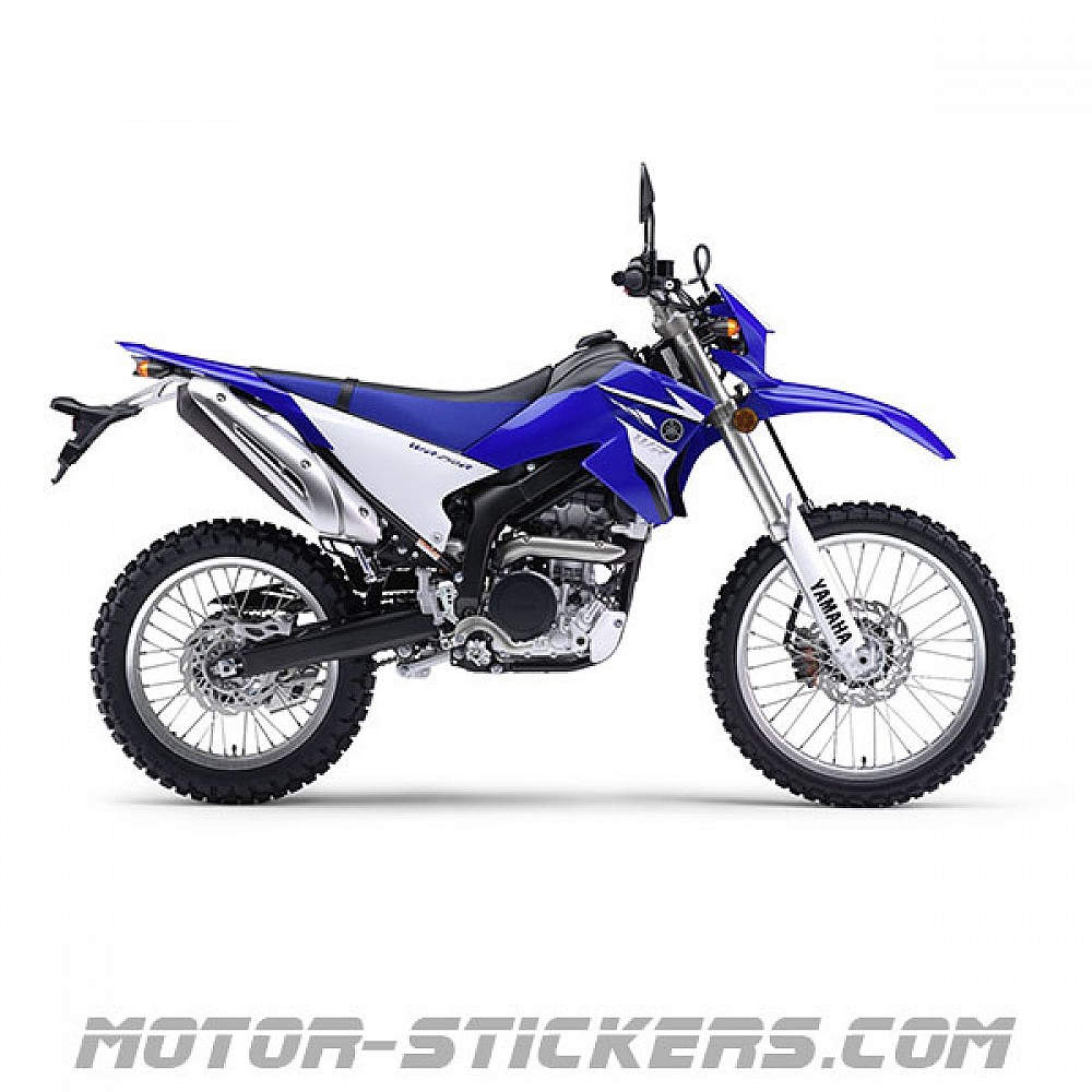 Yamaha WR 250R 2008 decals