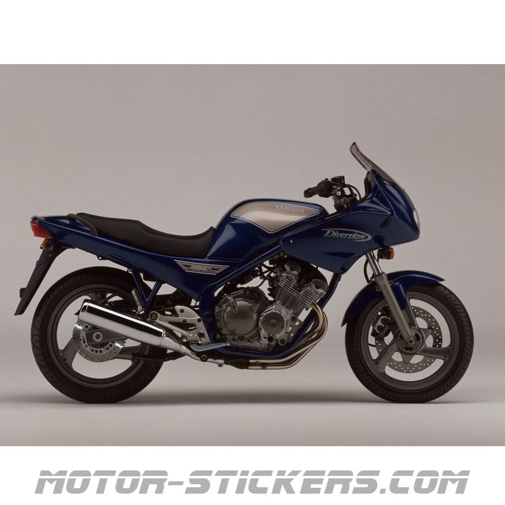 VSKTE Motorrad Bremsbeläge Vorne Für Yamaha XJ600 Diversion (1992-1997) – 1 Paar, Halbmetallisch, Maße 102x41x10mm