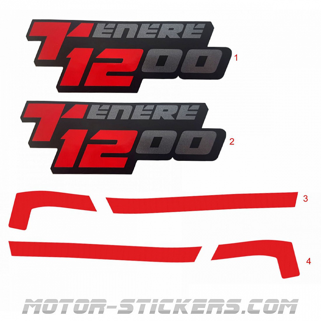 yamaha super tenere stickers