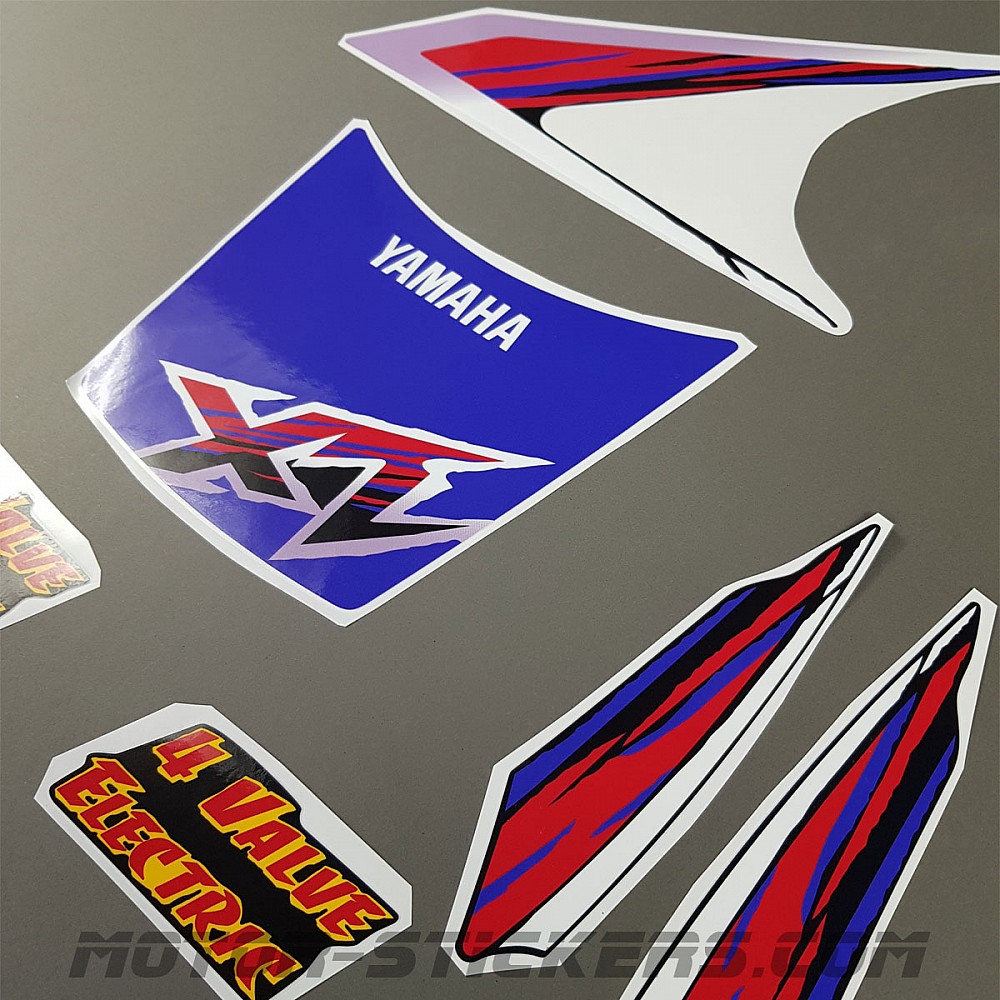 Kit Deco R1 Stickers XT 600 & 1993 1995 3TB Set Compatible Stickers Voiture