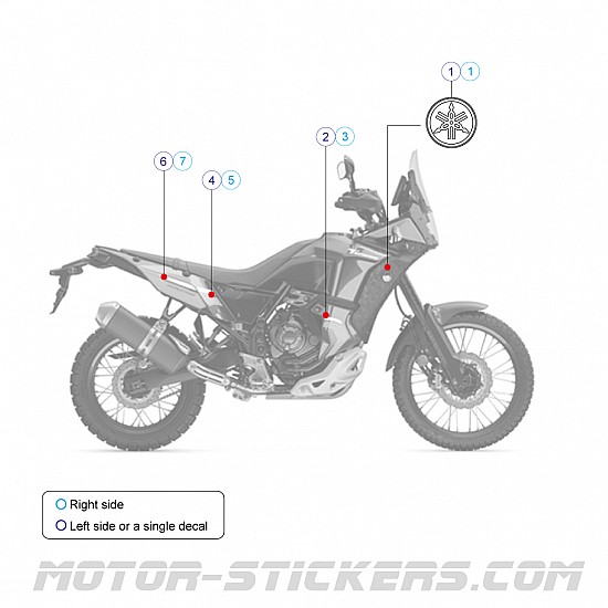 Yamaha XTZ 690 Tenere 700 World Raid 2024 Yamaha XTZ 690 Tenere 700 World Raid 2024