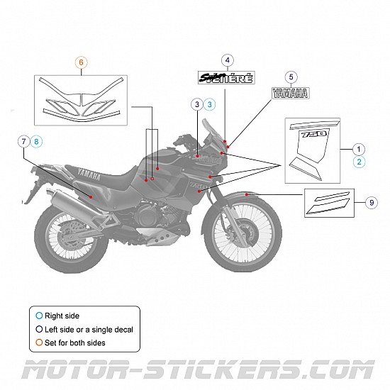 Yamaha XTZ 750 Super Tenere 1992 Yamaha XTZ 750 Super Tenere 1992
