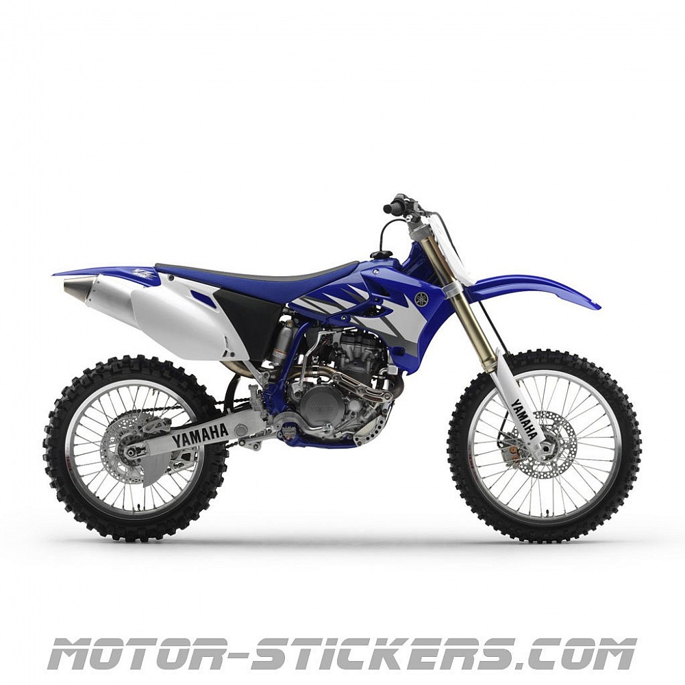 Yamaha YZ 450F 2005 decals