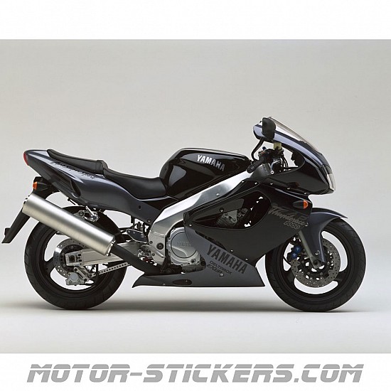Wezmoto Front Race Braided Brake Lines – Yamaha YZF1000R Thunderace 1996-2001