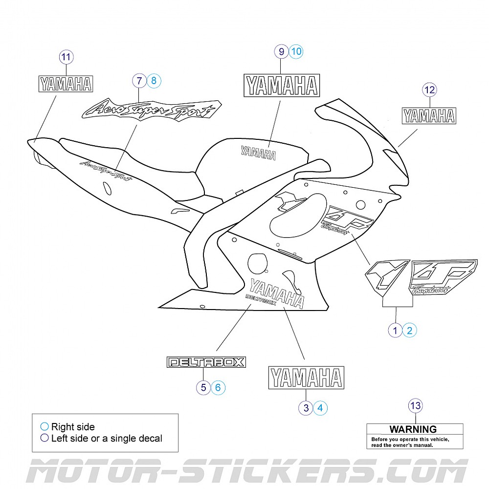 Windschutzscheibe Für Yamaha YZF600R Thundercat 1994-2007 - Motorrad Windabweiser Schwarz