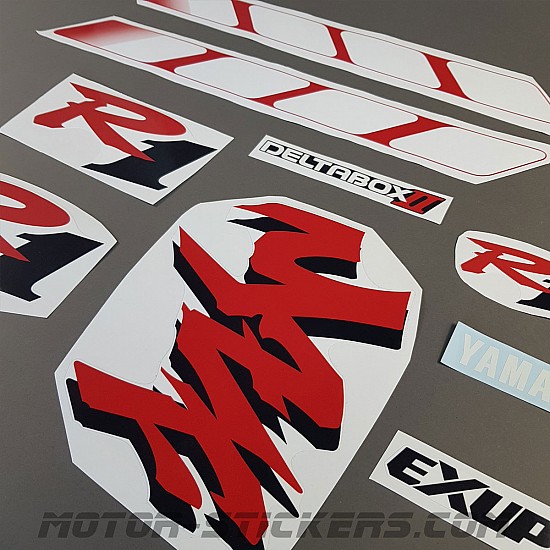 Yamaha YZF R1 1998 stickers