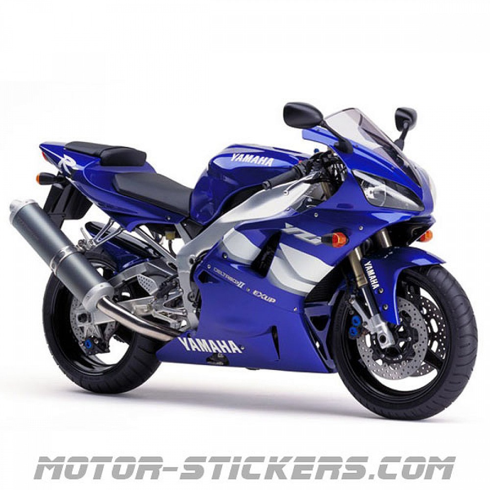 2 Genuine Yamaha Factory Decals – R1 R6 YZF YFZ 450 600, Fork Swingarm Tank Stickers