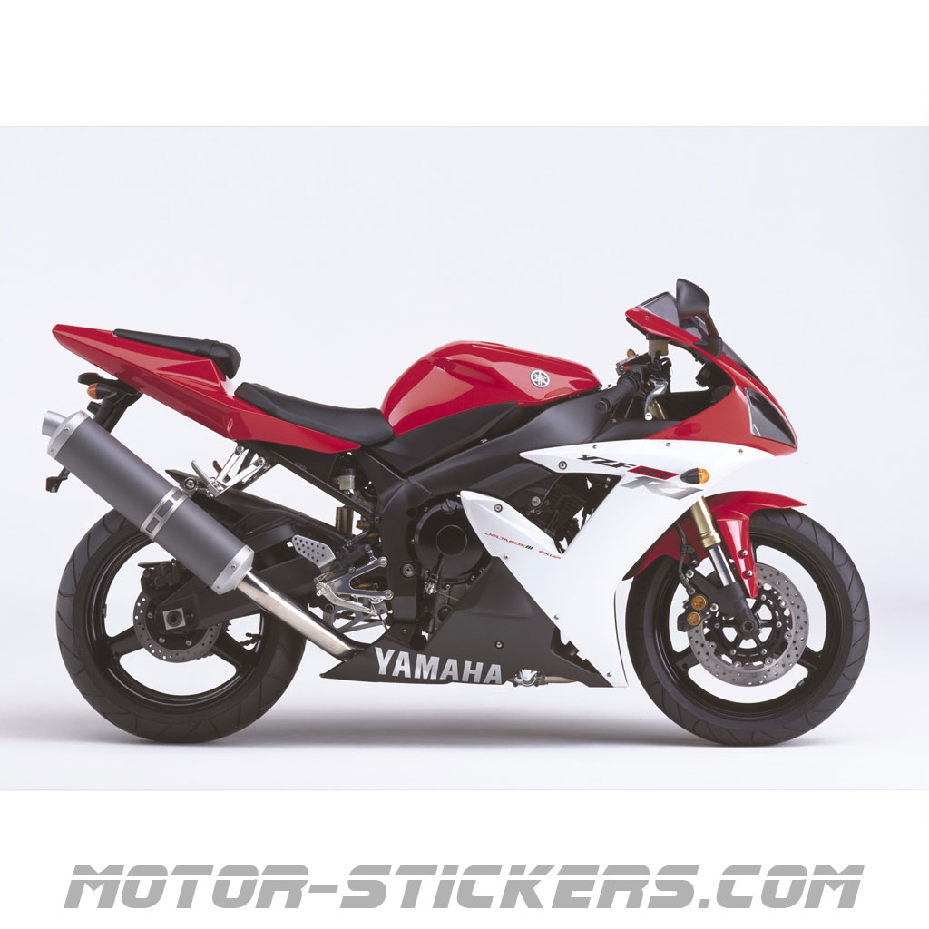 Yamaha YZF R1 2002 Aufkleber