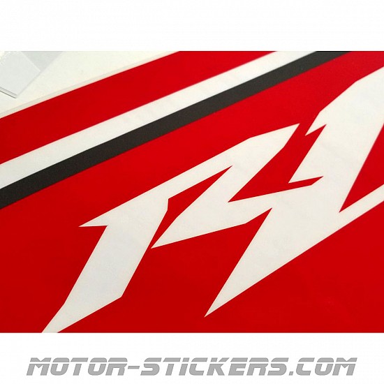 Yamaha YZF R1 2008 decals