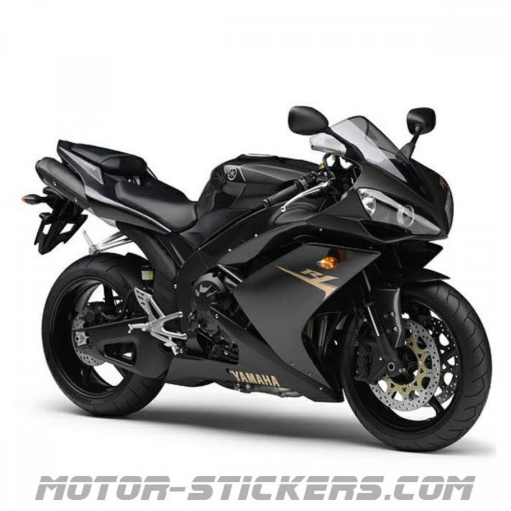Yamaha YZF R1 2008 decals