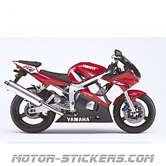 Yamaha YZF R6 2002 decals