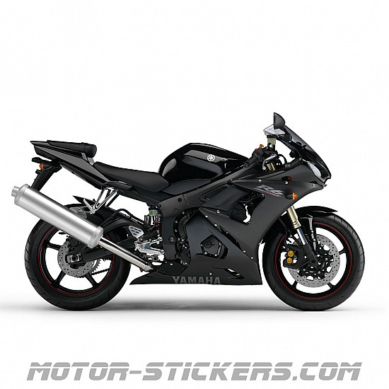 Superficial make worse Confront Yamaha YZF R6 2005 decals