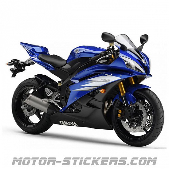 Yamaha YZF R6 2006 decals
