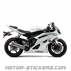 Yamaha YZF R6 2010 decals