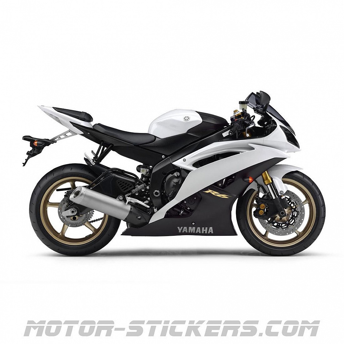 Yamaha YZF R6 2012 decals