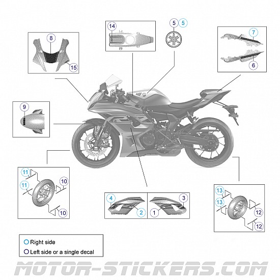 Yamaha YZF R7 2024 Yamaha YZF R7 2024