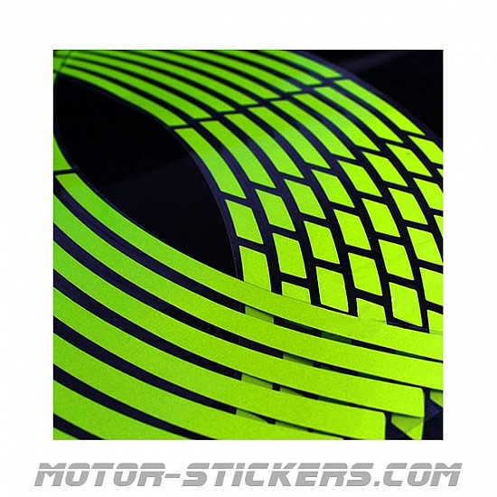 fluo style Rim stripes