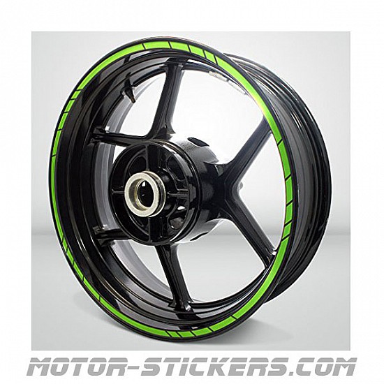 fluo style Rim stripes