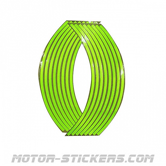 fluo style Rim stripes