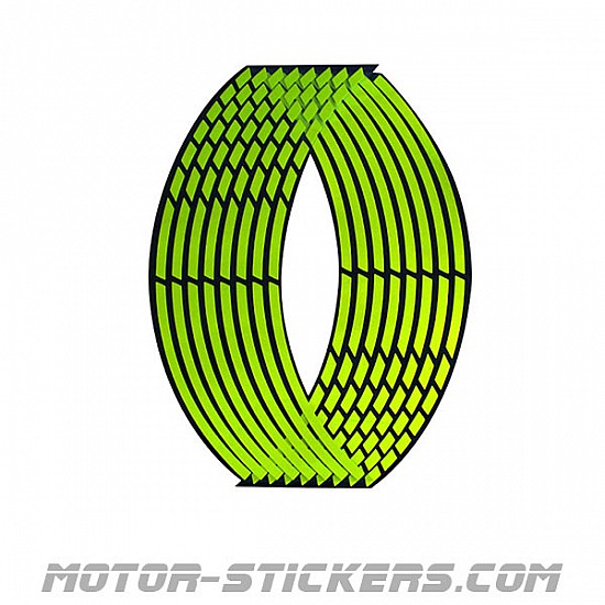 fluo style Rim stripes