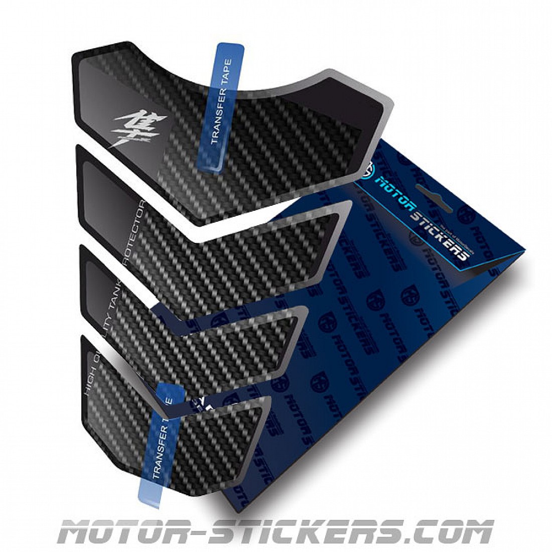 Suzuki GSX-R Tankpad Carbon Optik - Kratzschutz Für Motorrad Tank