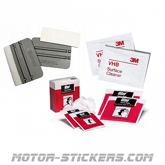 Vinyl decal application kit