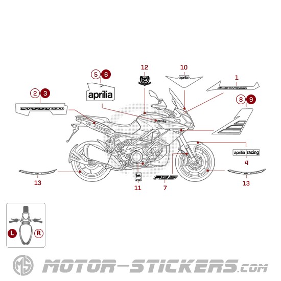 Aprilia CAPONORD 1200 2013