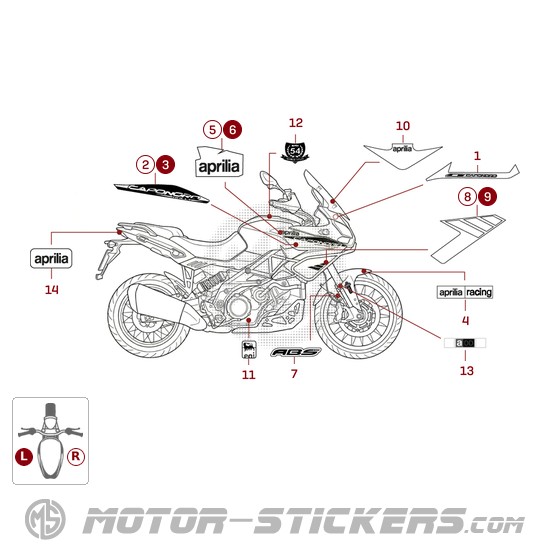 Aprilia CAPONORD 1200 Rally 2015