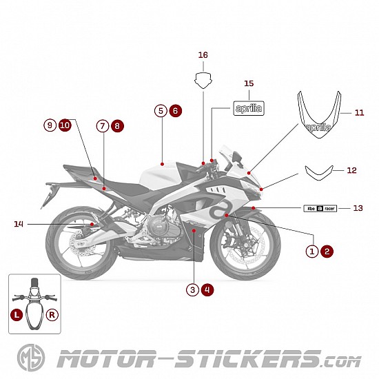 Aprilia RS457 2024