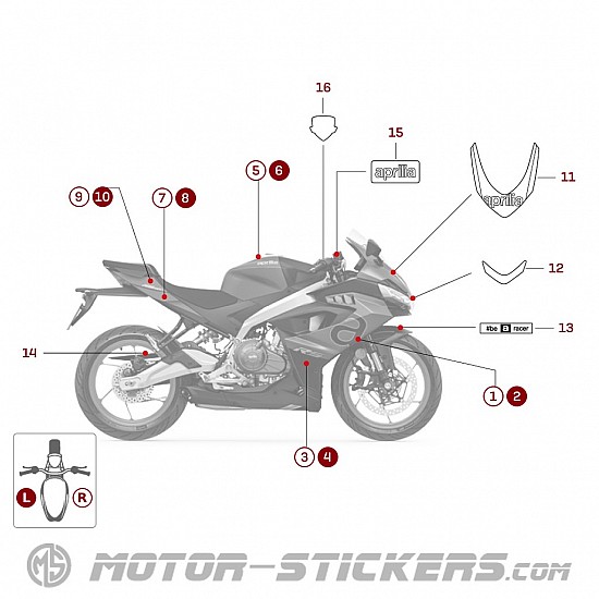 Aprilia RS457 2024