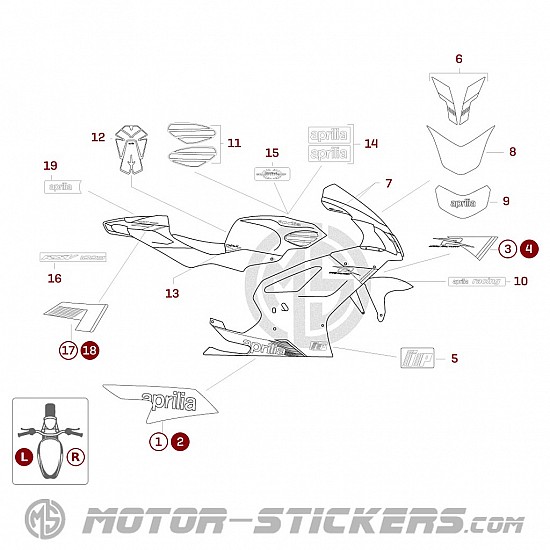 Aprilia RSV RSV 1000R Factory 2004