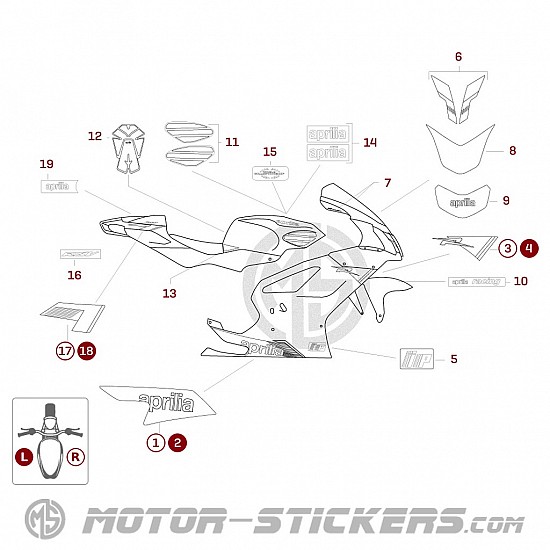 Aprilia RSV 1000R 2004