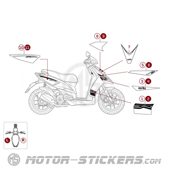 Aprilia SR MOTARD 50 4T 2019