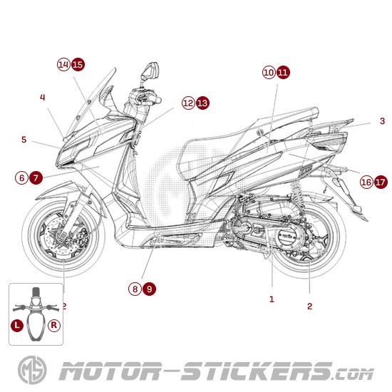 Aprilia SXR50 Sport 2022