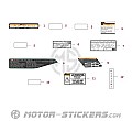 Aprilia TUONO V4 1000 2014 - Caution Labels