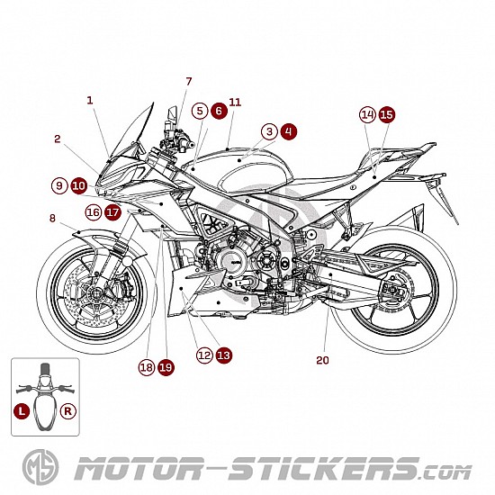 Aprilia Tuono V4 1100 2023