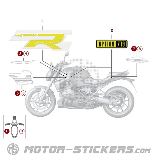 BMW R1250R Option 719 2019