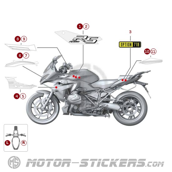 BMW R1250RS Option 719 2021