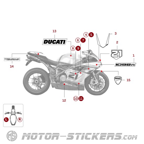 Ducati 1098 R Troy Bayliss 2009