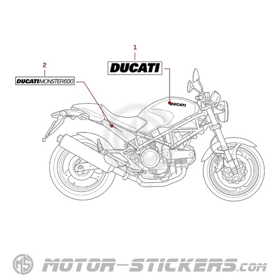 Ducati MONSTER M600 1999