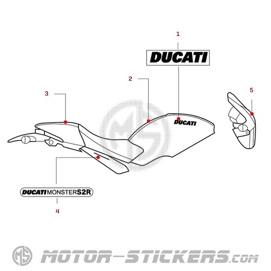 Ducati MONSTER S2R 2008