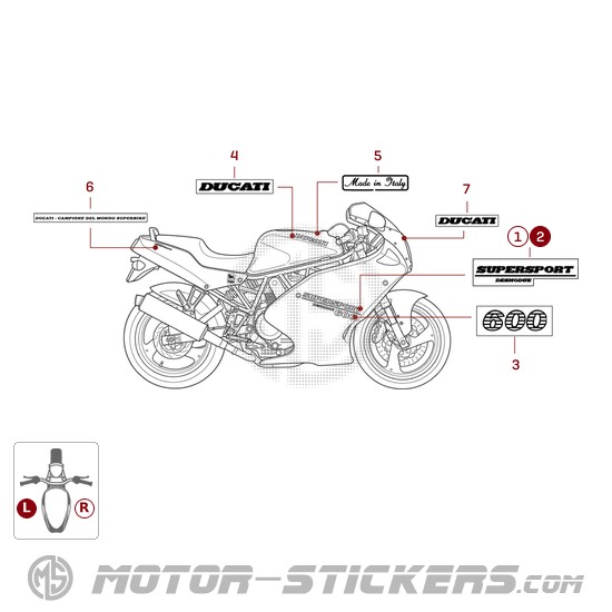 Ducati SUPERSPORT 600 SS 1995